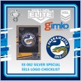 2021 NRL RUGBY LEAGUE TLA ELITE SILVER SPECIAL CARD SS 082 LOGO CHECKLIST - PARRAMATTA EELS