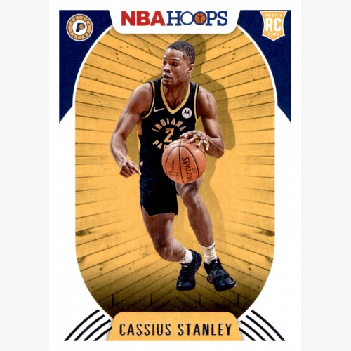 2020-21 PANINI NBA HOOPS BASKETBALL ROOKIE CARD NO.215 CASSIUS STANLEY - INDIANA PACERS RC