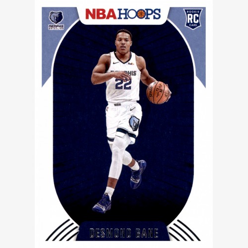 2020-21 PANINI NBA HOOPS BASKETBALL ROOKIE CARD NO.246 DESMOND BANE - MEMPHIS GRIZZLIES RC