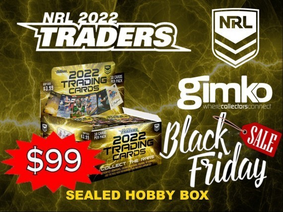 2022 TLA NRL TRADERS FACTORY SEALED FACTORY BOX - BLACK FRIDAY SALE - AVAILABLE TILL 27TH NOVEMBER OR SOLD OUT.