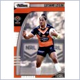 2022 TLA NRL TRADERS PARALLEL PEARL SILVER CARD PS155 LUCIANO LEILUA - WESTS TIGERS