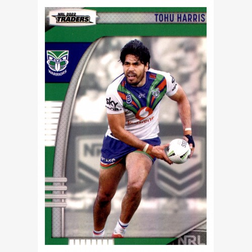 2022 TLA NRL TRADERS PARALLEL PEARL SILVER CARD PS145 TOHU HARRIS - NEW ZEALAND WARRIORS