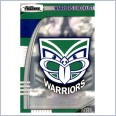 2022 TLA NRL TRADERS PARALLEL PEARL SILVER CARD PS141 NEW ZEALAND WARRIORS CHECKLIST LOGO