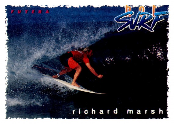 1994 FUTERA HOT SURF CARD 17 RICHARD MARSH