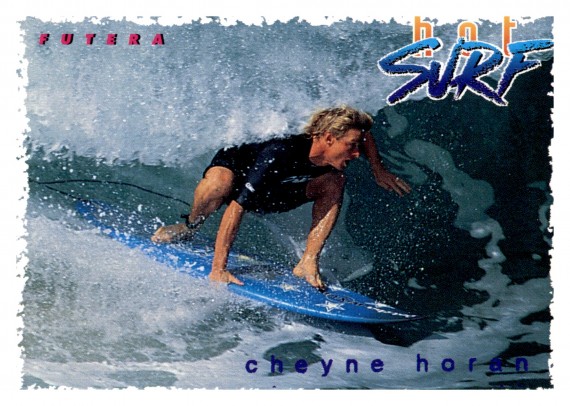 1994 FUTERA HOT SURF CARD 21 CHEYNE HORAN
