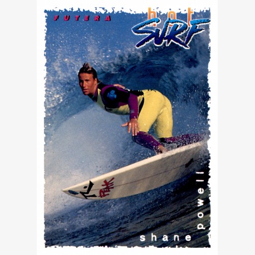 1994 FUTERA HOT SURF CARD 23 SHANE POWELL