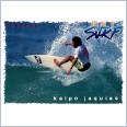 1994 FUTERA HOT SURF CARD 27 KAIPO JAQUIAS