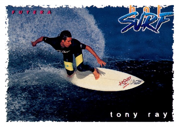 1994 FUTERA HOT SURF CARD 29 TONY RAY
