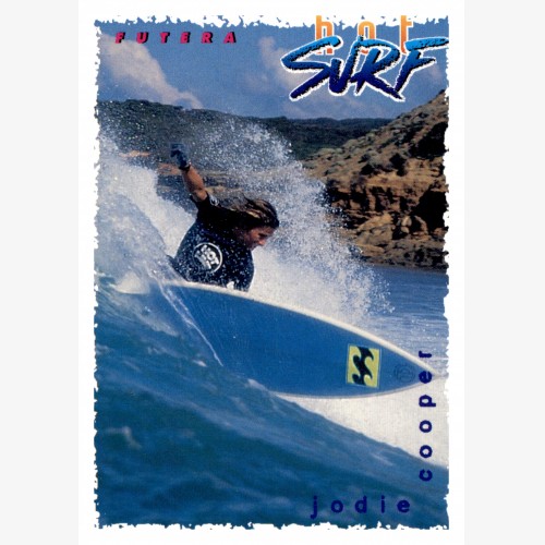 1994 FUTERA HOT SURF CARD 48 JODIE COOPER