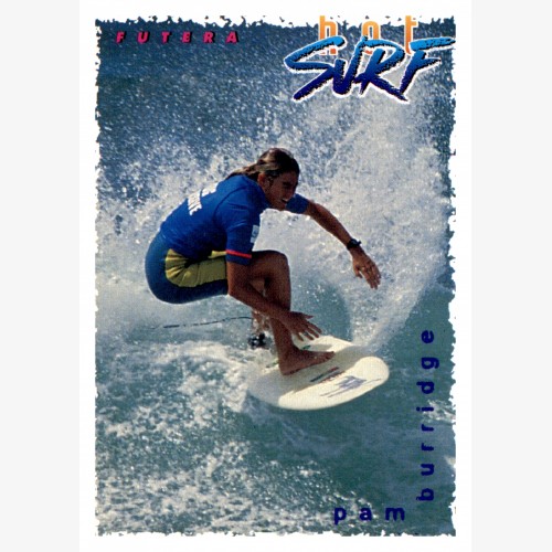1994 FUTERA HOT SURF CARD 49 PAM BURRIDGE