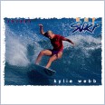1994 FUTERA HOT SURF CARD 54 KYLIE WEBB