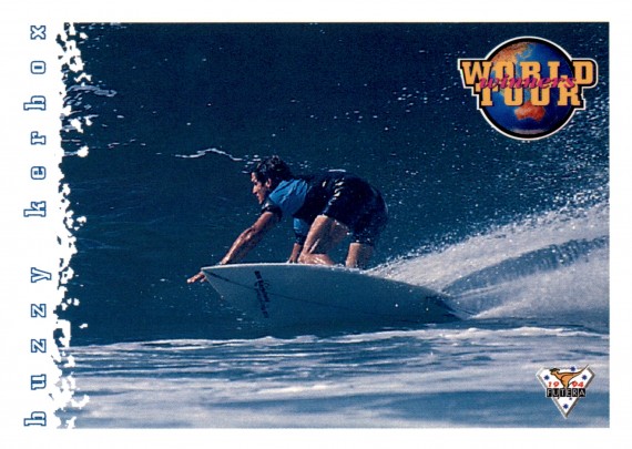 1994 FUTERA HOT SURF CARD WORLD TOUR 66 BUZZY KERBOX