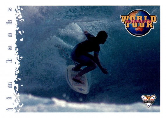 1994 FUTERA HOT SURF CARD WORLD TOUR 77 JIM BANKS