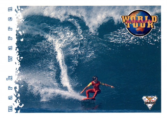 1994 FUTERA HOT SURF CARD WORLD TOUR 78 MARK WARREN