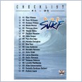1994 FUTERA HOT SURF CARD 107 CHECKLIST 41-85