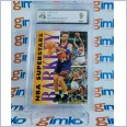 1993-94 NBA FLEER BASKETBALL SUPERSTARS #2 CHARLES BARKLEY GRADED CGA 9