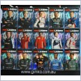 2021 F1 TOPPS CHROME FORMULA 1 REDLINERS SET - 15 CARDS IN TOTAL