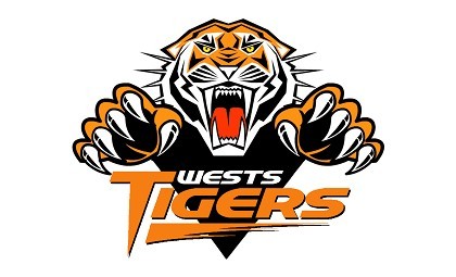 2023 TLA NRL Traders Titanium - Base Team Set of 10 Cards - Wests Tigers