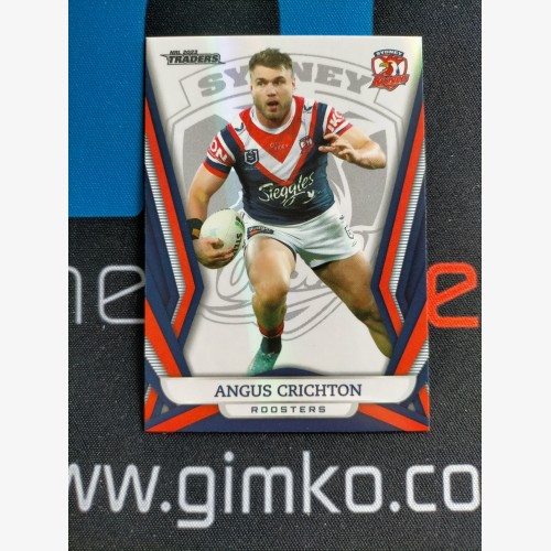 2023 TLA NRL Traders Titanium - Pearl Special Card - PS132 Angus Crichton - Sydney Roosters