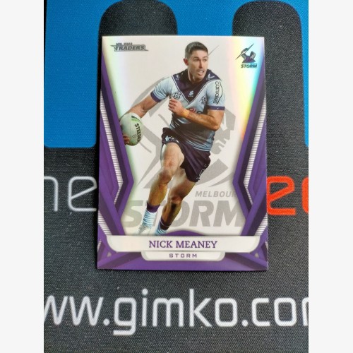 2023 TLA NRL Traders Titanium - Pearl Special Card - PS067 Nick Meaney - Melbourne Storm