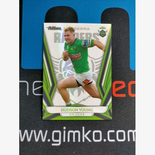 2023 TLA NRL Traders Titanium - Pearl Special Card - PS020 Hudson Young - Canberra Raiders