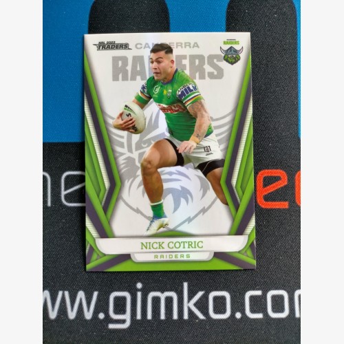 2023 TLA NRL Traders Titanium - Pearl Special Card - PS012 Nick Cotric  - Canberra Raiders