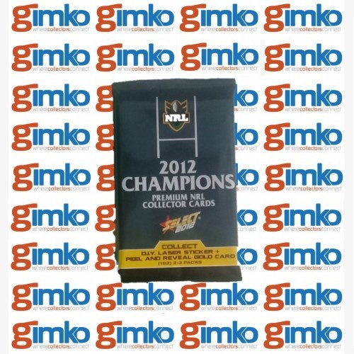 2012 Select NRL Champions Sealed Pack