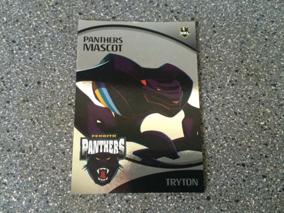 2009 Daily Telegraph Silver Pararell Mascot Card - #221/240 - Tryton - Panthers