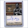 2013-14 Timeless Treasures Timeless Signatures #27 Sidney Moncrief 177/299 - Milwaukee Bucks