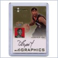 2007-08 Fleer Hot Prospects Autographics #DB Derrick Byars - Philadelphia 76ers