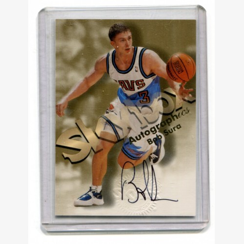 1998-99 SkyBox Premium Autographics #123 Bob Sura - Cleveland Cavaliers