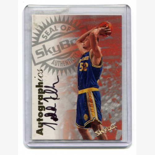 1997-98 SkyBox Premium Autographics #40 Todd Fuller - Golden State Warriors