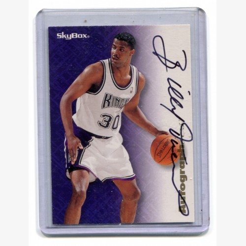 1996-97 SkyBox Premium Autographics #63 Billy Owens - Sacramento Kings