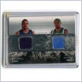 2006-07 Ultimate Collection Combos Jerseys Dual #AB Shannon Brown / Maurice Ager #/75 - Cleveland Cavaliers / Dallas Mavericks