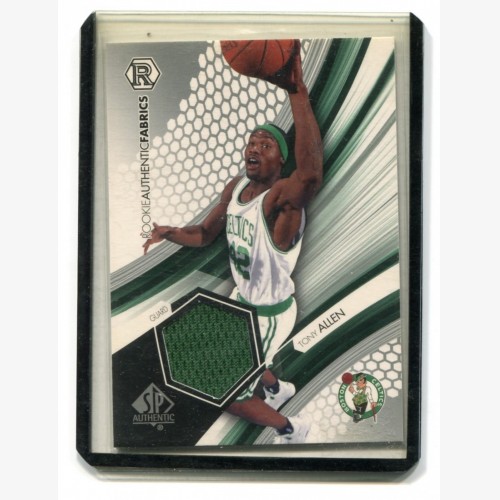2004-05 SP Authentic Fabrics Rookies #TA Tony Allen - Boston Celtics