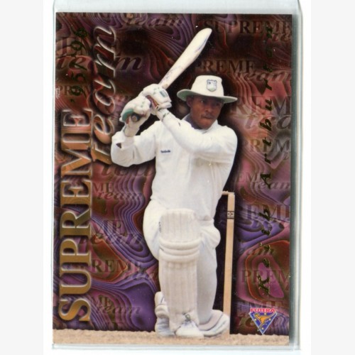 1995-96 Futera Cricket Supreme Team ST7 Keith Arthurton #d/7000 - West Indies