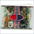 2006-07 Reflections Dual Fabric #BD Carlos Boozer / Luol Deng - Utah Jazz / Chicago Bulls