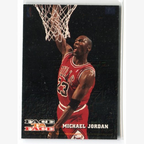 1993-94 Hoops Face to Face #10 Harold Miner / Michael Jordan - Chicago Bulls