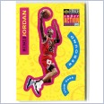 1996-97 Collector's Choice Stick-Ums #S30 Michael Jordan - Chicago Bulls