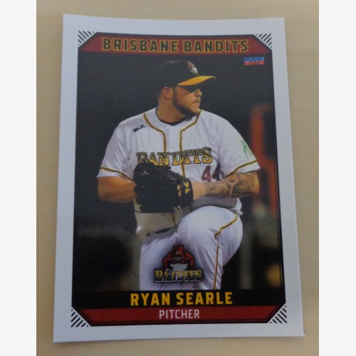 Ryan Searle #11 - 2018/19 Australian Baseball League (ABL) trading card - Brisbane Bandits