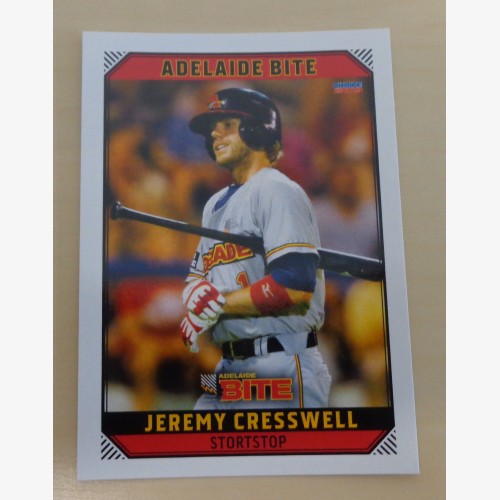 Jeremy Cresswell #17 - 2018/19 Australian Baseball League (ABL) trading card - Adelaide Bite