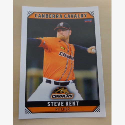 Steve Kent #32 - 2018/19 Australian Baseball League (ABL) trading card - Adelaide Bite