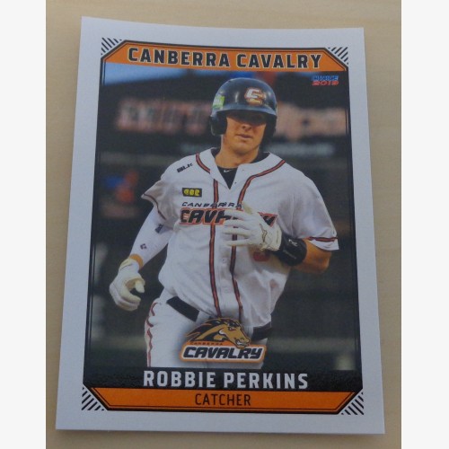Robbie Perkins #29 - 2018/19 Australian Baseball League (ABL) trading card - Adelaide Bite
