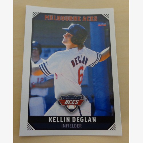 Kellin Deglan #41 - 2018/19 Australian Baseball League (ABL) trading card - Melbourne Aces