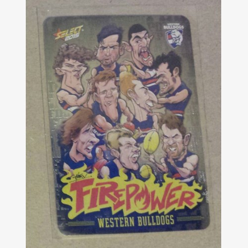 2015 AFL Select Champions Team Firepower Caricature 2015 Western