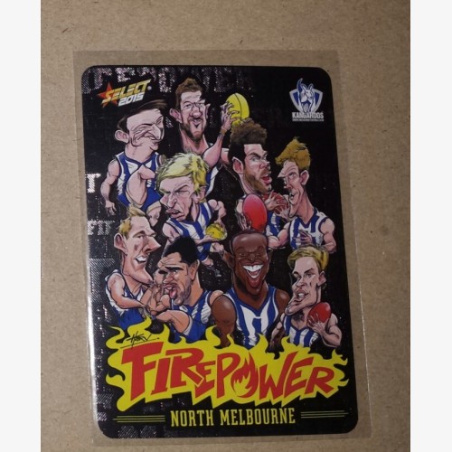 2015 AFL Select Champions Team Firepower Caricature 2015 North Melbourne