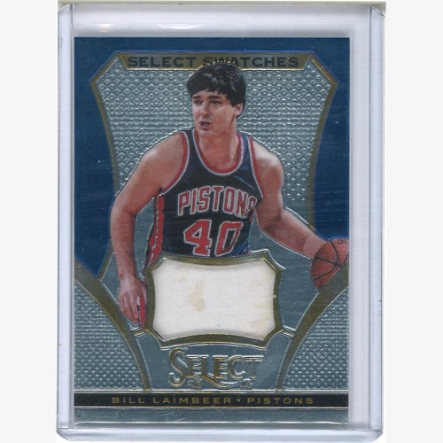 2013-14 PANINI SELECT - SELECT SWATCHES JERSEY #21 - BILL LAIMBEER /NA