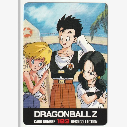 2001 ARTBOX DRAGONBALL Z #183 Hero Collection SERIES 2 ⚡💥⚡GREAT SAIYAMAN /WORLD TOURNAMENT/BABIDI Saga.💥⚡💥