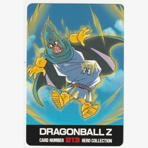 2001 ARTBOX DRAGONBALL Z #213 Hero Collection SERIES 2 ⚡💥⚡GREAT SAIYAMAN /WORLD TOURNAMENT/BABIDI Saga.💥⚡💥