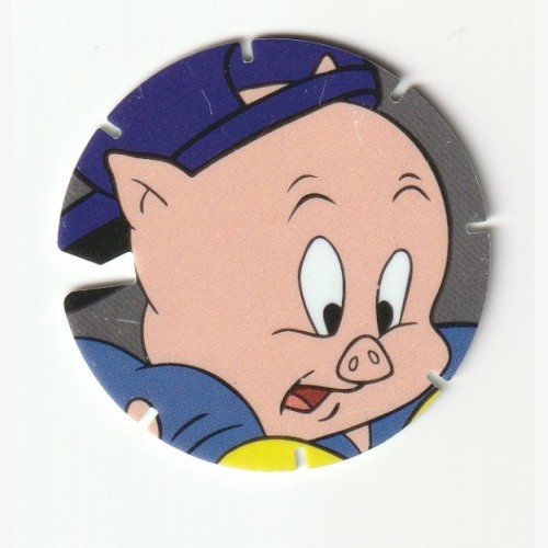 1995 TECHNO TAZO LOONEY TUNES  #126 PORKY PIG 💎⚡💎⚡💎  Frito Lay 🔥 🌟🔥 WARNER BROS. 💥